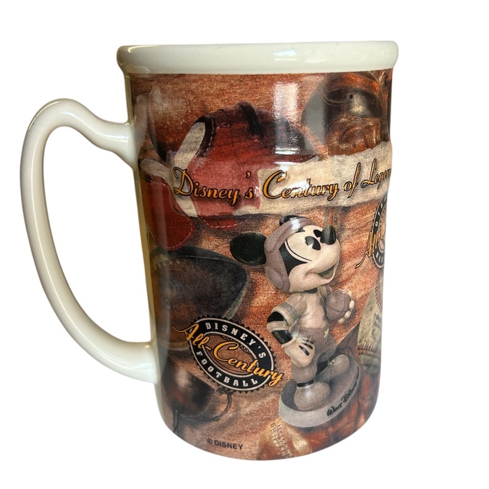 Walt Disney's Mug Century Of Legends Mickey Mouse Golf Baseball - Picture 2 of 5
